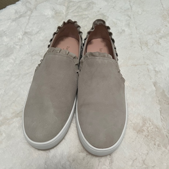 Kate Spade Lilly Sneakers in Grey Suede Size 9 - Picture 8 of 12